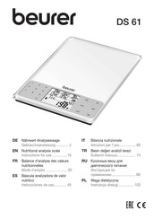 Beurer DS 61 Instrucciones De Uso