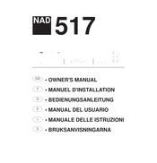 NAD 517 Manual Del Usuario