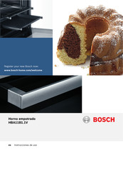 Bosch HBA11B1.1V Instrucciones De Uso