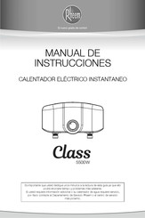 Rheem Class 5500W Manual De Instrucciones