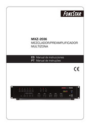 FONESTAR MXZ-2036 Manual De Instrucciones