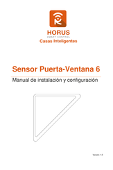 Horus ZW112-A Gen 6 Manual De Instalación Y Configuración