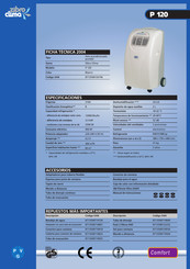 ZIBRO CLIMA P 120 Manual De Instrucciones