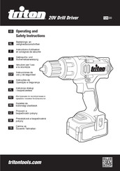 Triton T20 CH Instrucciones De Uso