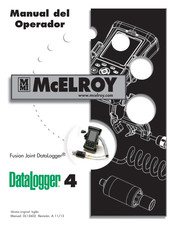 McElroy DataLogger 4 Manual Del Operador