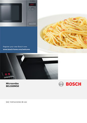 BOSCH BEL550MS0 INSTRUCCIONES DE USO Descargar en PDF | ManualsLib