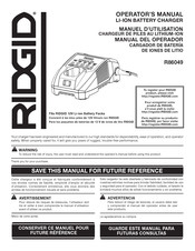 RIDGID R86049 Manual Del Operador