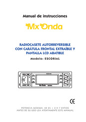 Mx Onda ESCORIAL Manual De Instrucciones