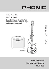 Phonic G-15 Manual Del Usuario