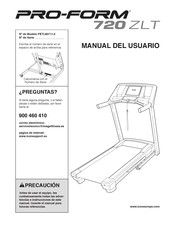 ICON PRO-FORM 720 ZLT Manual Del Usuario