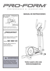 Pro-Form PFIVEL83712.0 Manual De Instrucciones