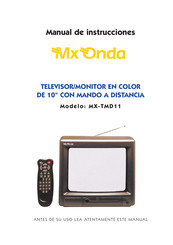 Mx Onda MX-TMD11 Manual De Instrucciones