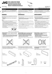 JVC KD-R300 Manual De Instrucciones