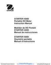 OHAUS STARTER 400D Manual De Instrucciones