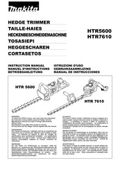 Makita HTR5600 Manual De Instrucciones