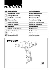 Makita TW0200 Manual De Instrucciones