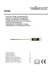 Velleman DTP9 Manual Del Usuario