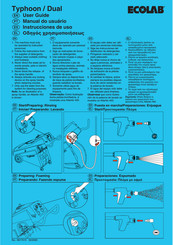 Ecolab Typhoon Dual Instrucciones De Uso