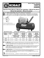 Kobalt 236005 Manual Del Operador