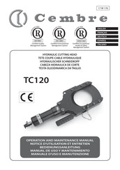 Cembre TC120 Manual De Uso