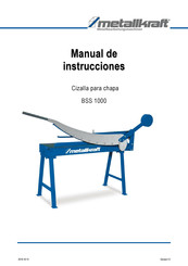 Metallkraft BSS 1000 Manual De Instrucciones