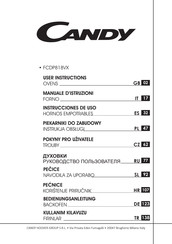 Candy FCDP818VX Instrucciones De Uso