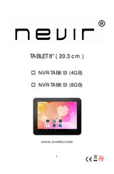 Nevir NVR-TAB8 S1 Manual De Instrucciones