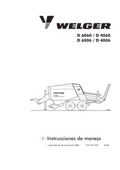 Welger D 4006 Instrucciones De Manejo