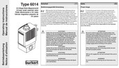 Burkert 6014 Manual De Instrucciones