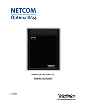 TELEFONICA NETCOM Optima 8/24 Manual De Usuario