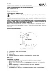 Gira 5421 00 Manual De Instrucciones