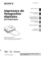 Sony DPP-FP60 Manual De Instrucciones