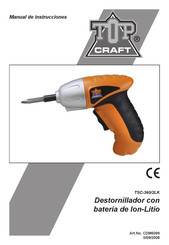 Top Craft TSC-360/2LK Manual De Instrucciones