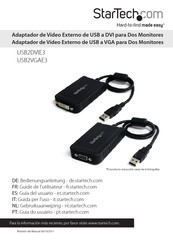 Startech.com USB2DVIE3 Guia Del Usuario