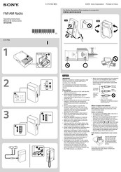 Sony ICF-P26 Manual De Instrucciones