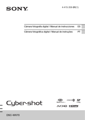 Sony Cyber-Shot DSC-WX70 Manual De Instrucciones