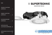 Reggiani SUPERTECHNE Instrucciones De Montaje