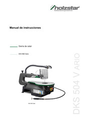 holzstar DKS 504 Vario Manual De Instrucciones