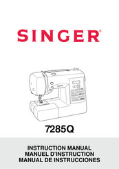 Singer 7285Q Manual De Instrucciones