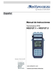 DeltaOHM HD2127.1 Manual De Instrucciones