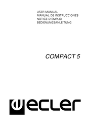 Ecler COMPACT 5 Manual De Instrucciones