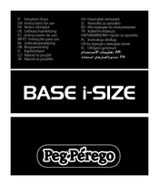 Peg-Perego BASE i-SIZE Instrucciones De Uso