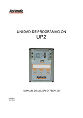 Aprimatic UP2 Manual De Usuario