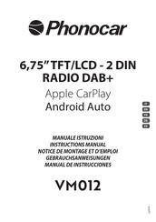 Phonocar VM012 Manual De Instrucciones