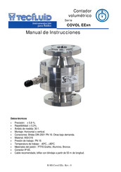 Tecfluid COVOL EExn Serie Manual De Instrucciones