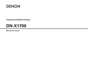 Denon DN-X1700 Manual Del Usuario