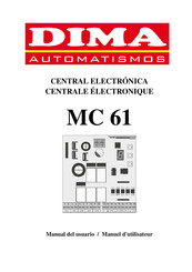 Dima Automatismos MC 61 Manual Del Usuario