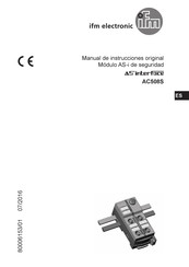 IFM Electronic AS interface AC508S Manual De Instrucciones