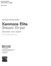 Sears KENMORE ELITE 796.8157 Serie Manual De Uso Y Cuidado