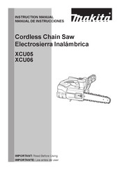 Makita XCU05 Manual De Instrucciones